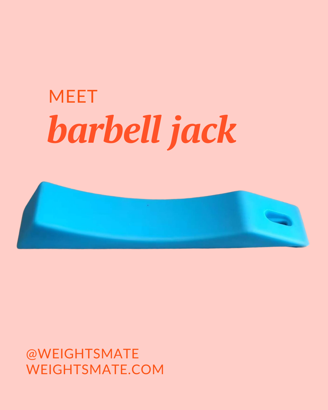 G'Day! Weights Mate Portable Barbell Jack